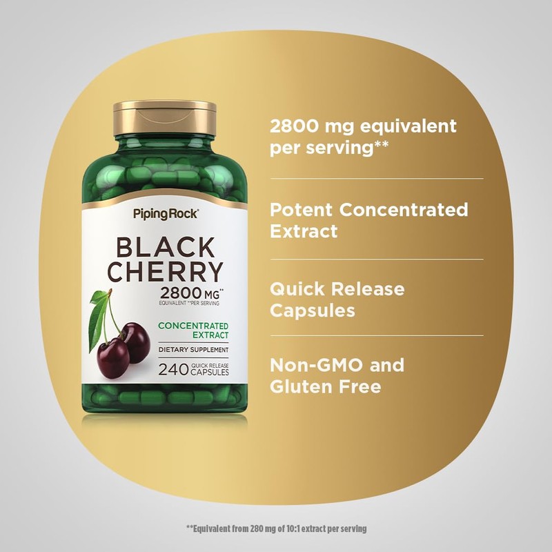 Piping Rock Black Cherry Extract Concentrate | 2800 mg |