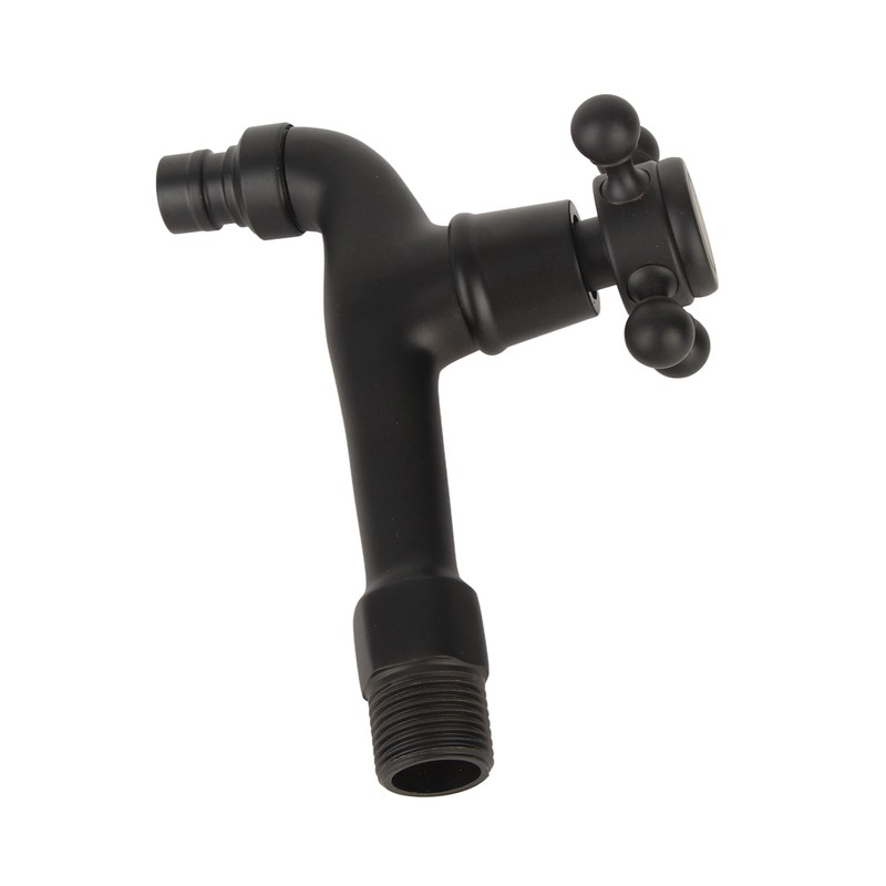 G1/2in Wall‑in Antique Brass Faucet Washing Machine Single Cold Water