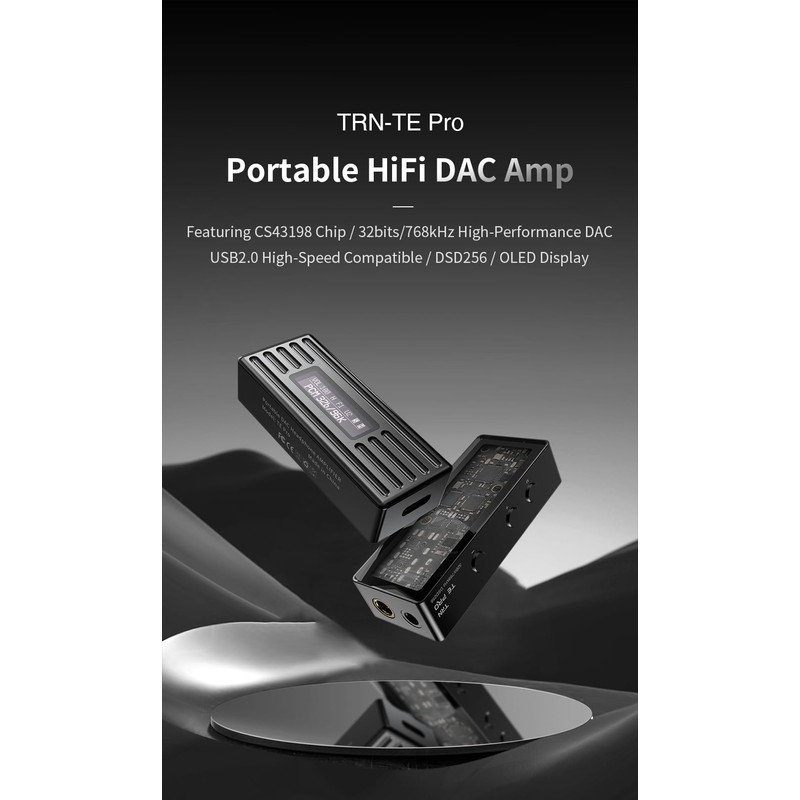 TRN TE Pro Compact Amplifier DAC Smartphone AMP [High Resolution