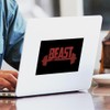 CafePress Beast Red Rectangle Bumper Sticker Car Decal