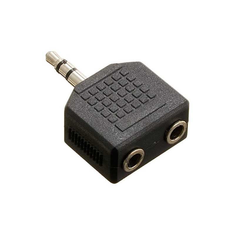 Conversion Meijin 3.5mm Stereo Mini Audio 2 Distribution Adapter, 2