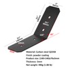 Fanmao 4 Pcs 45 Degree Angle Brackets for 4x4 Nominal