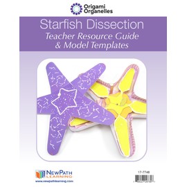NewPath Starfish Dissection 3-D Paper Model Making Kit - Individual Student Edition (17-7746)