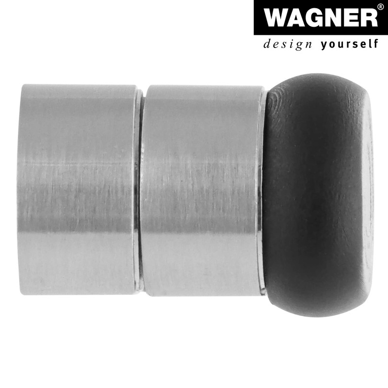 WAGNER Wall and Floor Door Stopper Combination Stick Big Diameter