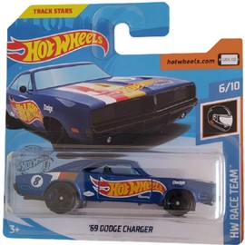 Hot Wheels '69 Dodge Charger HW Race Team 6/10 2019 (243/250) Short Card