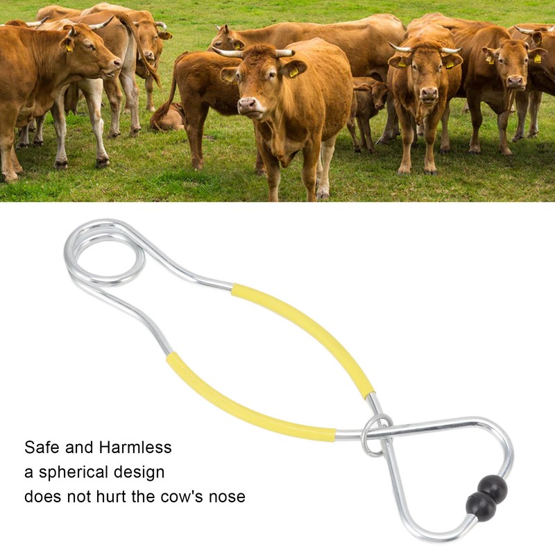 Cattle Bull Cow Nose Pliers Metal Punch Free Strong Traction
