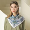 35.4in*35.4in (90cm*90cm) Fashion new square silk scarf women's neck scarf