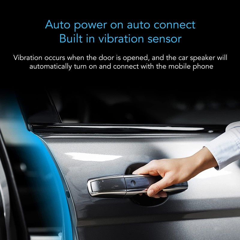 Handsfree Bluetooth for Phone Car Kit, Bluetooth Car Speaker Auto