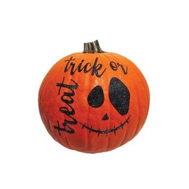 Trick or Treat Pumpkin Glitter Sticker Kit - ST