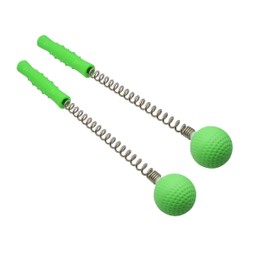SinLoon Massager Ball Hammer(2-Pack) Hammer Stick Manual Beat Golf Ball Massager Back Shoulder Massage Full Body Reduce Fatigue Pain (Green)
