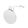 A ABSOPRO Bumper Tow Hook Eye Cover 3AA807155GRU Silver Tone