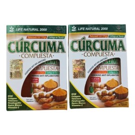 Curcuma Compuesta (2 Frascos) Original                                                                                                                
