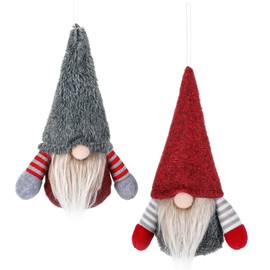 PVYHALBJKX Door Latch Christmas Gnomes - Traditional Lutin de Noel Barn Door Lock Gnomes - Adorable & Mysterious Christmas Decorations – Door Lock Latch Gnome Christmas Decorations