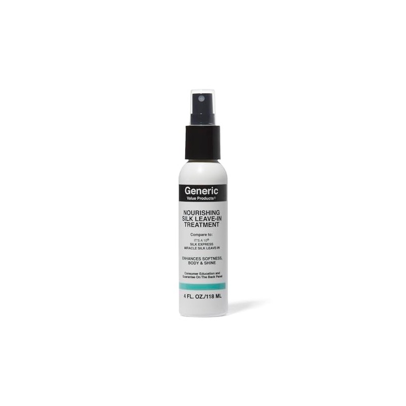 Generic Value Products Nourishing Silk Leave In Treatment, Strengthens and