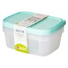 Wham Everyday Food Box & Lid 2Ltr Clear/Assorted (Pack 3)
