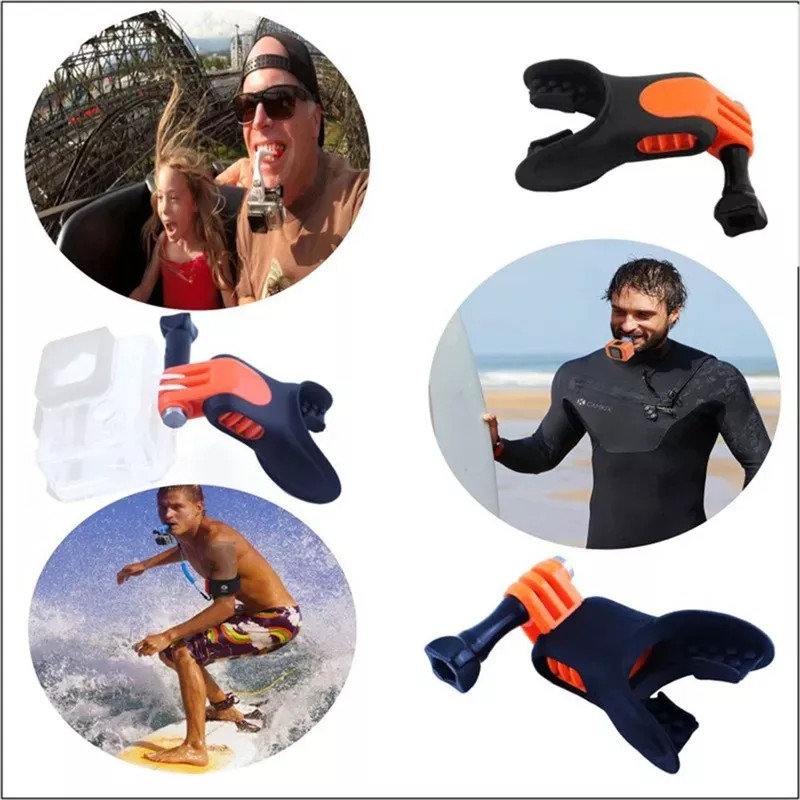 Estuchelandia Kit Soporte Boca Para Gopro 11 Dji Action4 Insta360