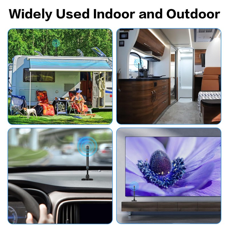 YAODHAOD TV Antenna Indoor Antenna for Smart TV for Long