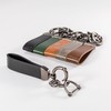 MING DI Genuine Leather Car Keychain (Night black)