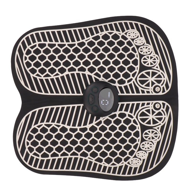 Electric Foot Massage Pad Heating Micro Current Folding Portable USB