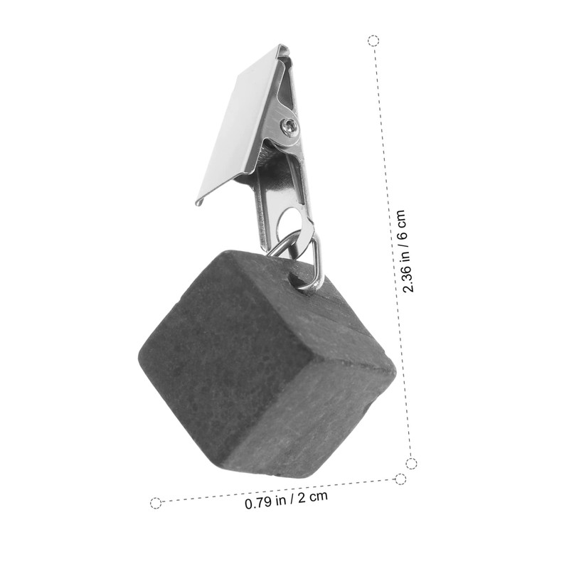 FUNOMOCYA 4Pcs Tablecloth Weights with Metal Clips Outdoor Table Cover