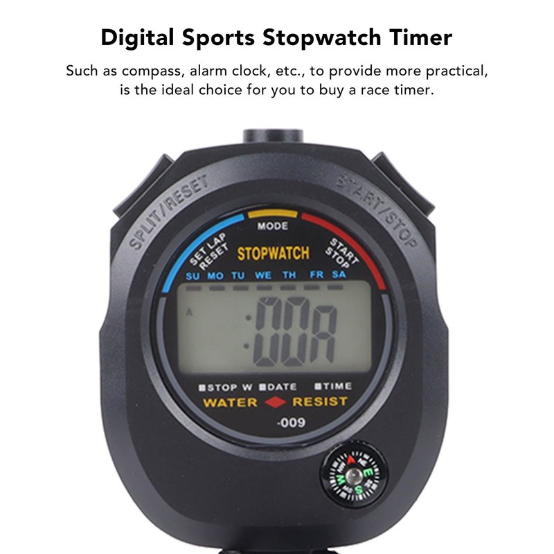 3 PCS Sports Stopwatch High Accuracy Waterproof 40mah Sports Stopwatch