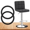 2 Pack Bar Stools Leg Protectors Ring, Non Slip Silicone