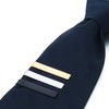 SHUYUE 3 Pc Set 1.9 Inch Skinny Tie Bar Clip
