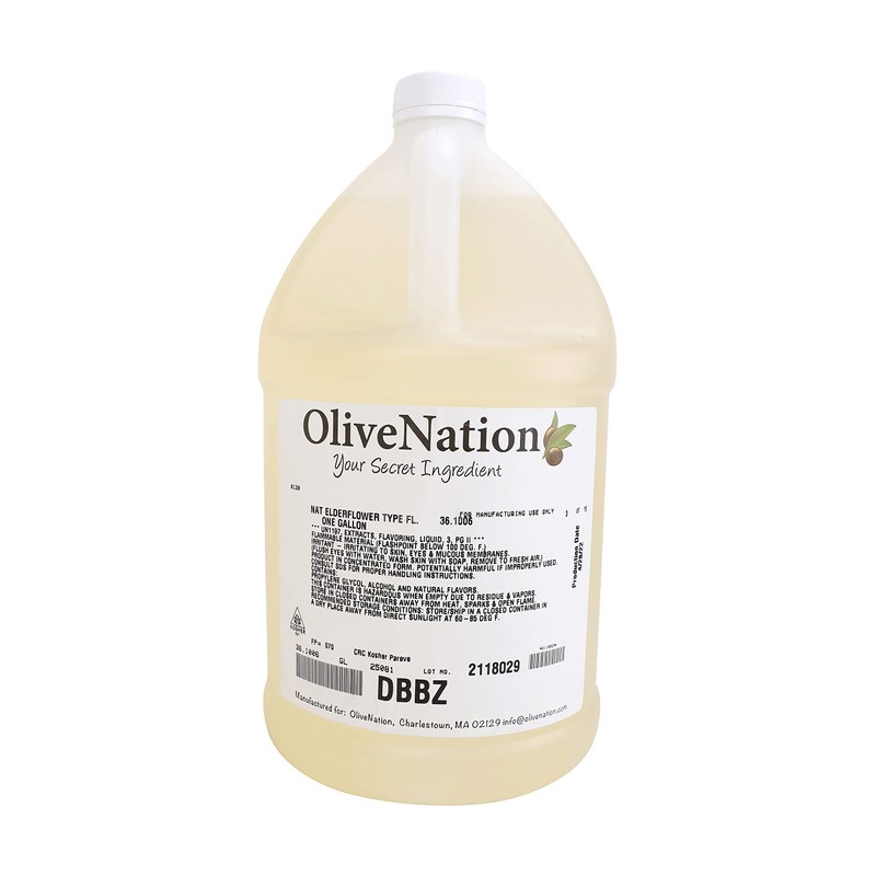 Elderflower Extract - Aromatic Floral Flavoring - Non-GMO - Gluten