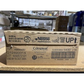 Nestlé Compleat Pediatric Standard 1.4 Tube Feeding Formula 8.45oz - Case of 24 Vanilla