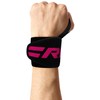 RDX Gym Wrist Wraps Wrist Wraps Weight Lifting Fitness Pink