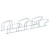 vidaXL Galvanized Steel Bicycle Stand - Floor Bike Rack, Freestanding,