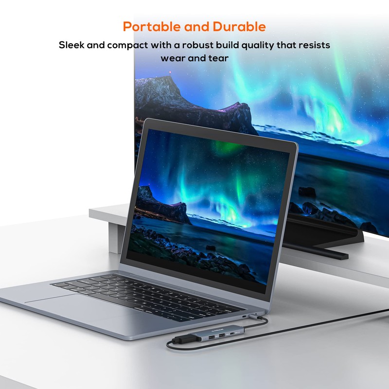 mbeat Elite 7-in-1 USB-C 3.2 Gen2 Hub with 8K 30Hz