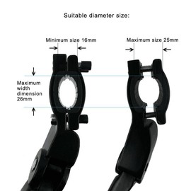 BlueSunshine Bicycle Adjustable Alloy Road Mountain Bike Bicycle Kickstand Side Kickstand Fit for 20" 24" 26"