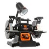 WEN BG625V 2.5-Amp 6-Inch Variable Speed Bench Grinder with Flexible