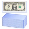 30 Pack Dollar Bill Sleeves, 6.8x2.9 Inch Clear Currency Sleeves