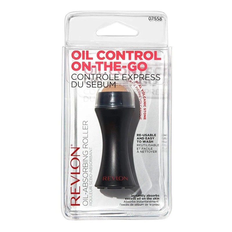 Revlon Rodillo Facial Volcanic Stone, Absorbe Grasa al Instante