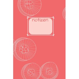 Notizen: Blanko Sommerbeere Pink Design Heft für Notizen Lettering Handschrift | Kreatives Geschenk für Kinder und Erwachsene | Frauen Männer Freundinnen und Kollegen