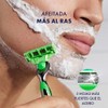 GILLETTE Mach3 Sensitive, Cartucho de Rastrillo para Afeitar, 2 Repuestos