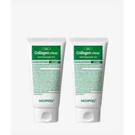 Medifil Green Cica Collagen Clear Gel Cleanser 2.0 Set 120ml x 2ea