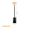 Fiskars 46" Spade Garden Shovel, Steel Flat Spade with Ergonomic