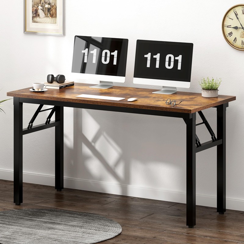 Need 47 inches Computer Desk Office Desk Folding Table with