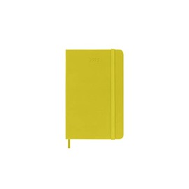 Moleskine Weekly Planner 2023, 12-Month Weekly Diary, Weekly Planner and Notebook, Hard Cover, Pocket Size 9 x 14 cm, Colour Hay Yellow
