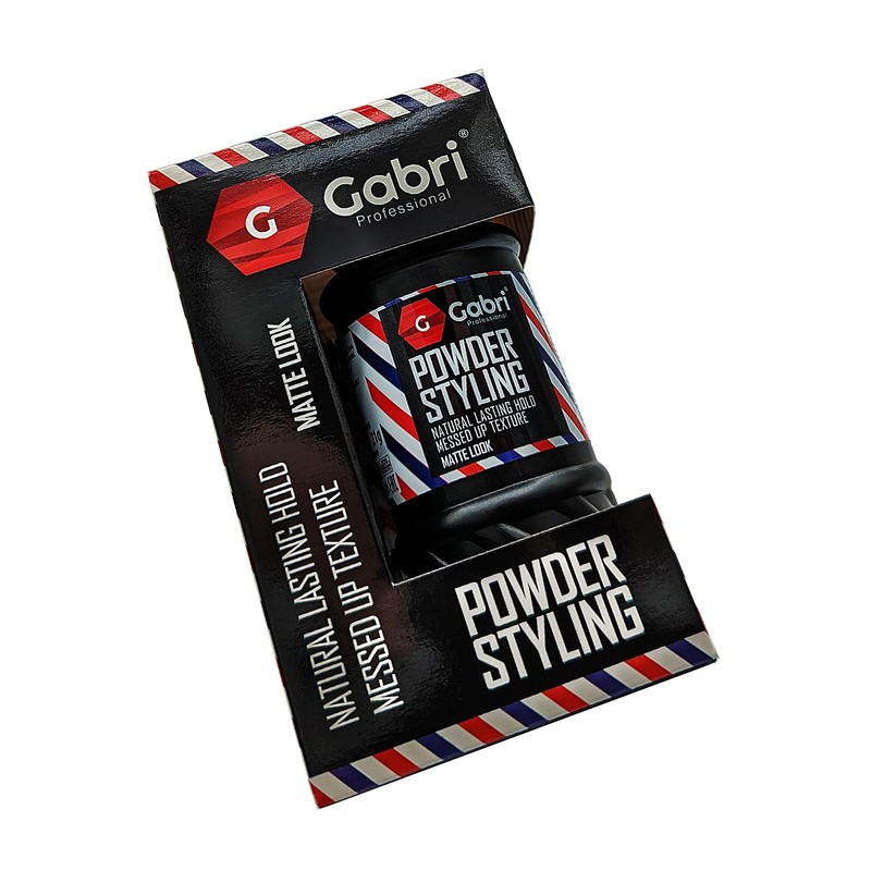Gabri Professional Matte Look Styling Powder - Natural Lasting Hold,