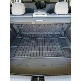 EACCESSORIES EA Rear Trunk Behind Seats Organizer Cargo Net for Hyundai IONIQ 2017-2022 – Envelope Style Cargo Net for Hatchback - Premium Mesh Car Trunk Organizer - Compatible with IONIQ