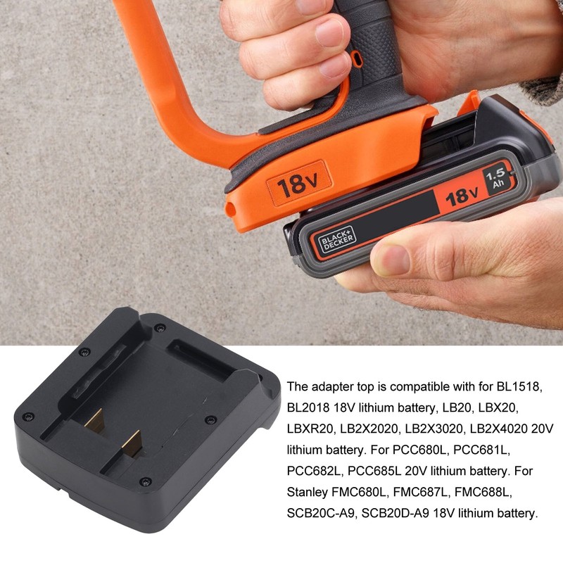 Battery Adapter Converter Dock Power Connector Conversion Tool for 18V