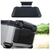 Motorcycle Passenger Backrest, KIMISS 3cm Thick Rear Box Passenger Backrest