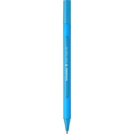Schneider writing instruments ballpoint pen Slider Edge, cap model, XB, light blue, shaft: cyan-light blue