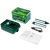 Solar Animal Repeller. Ultrasonic Animal Repellent. with Flashing LED Light