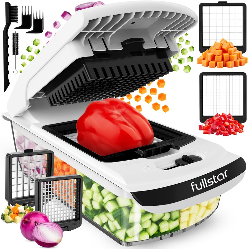 Fullstar The Original Pro Chopper - Vegetable Chopper and Spiralizer,