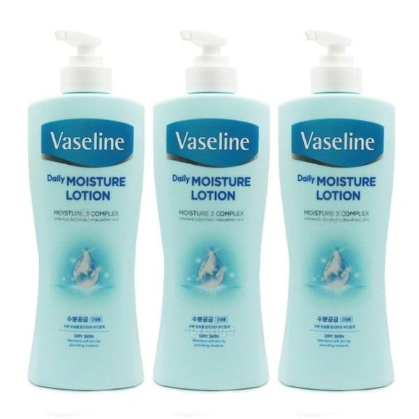 Aekyung Vaseline Daily Moisture Lotion 450mlx3 / 애경 바세린 데일리